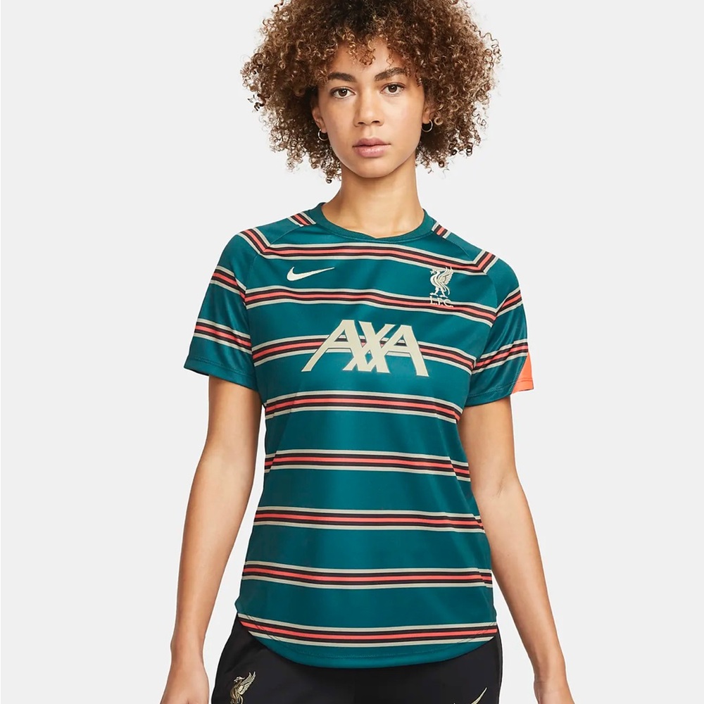 Nike Liverpool F.C. Pre-Match Short-Sleeve Football Top